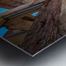 Abandoned Church Walls Metal print