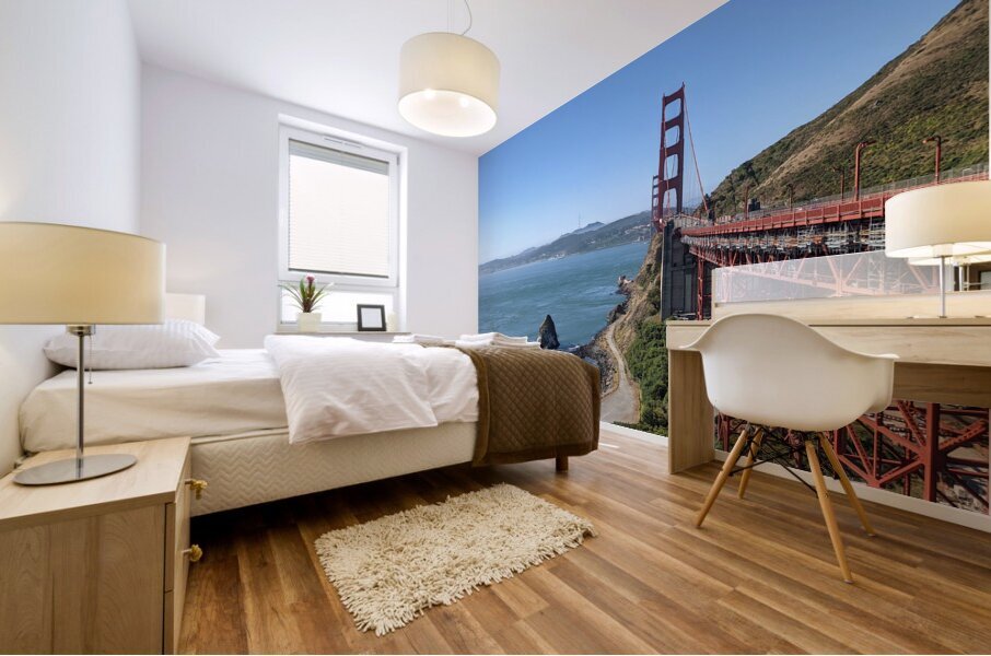 Golden Gate Bridge Mural print