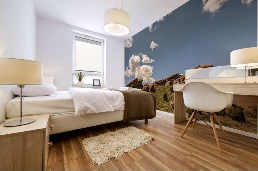 Red Rocks Colorado Mural print