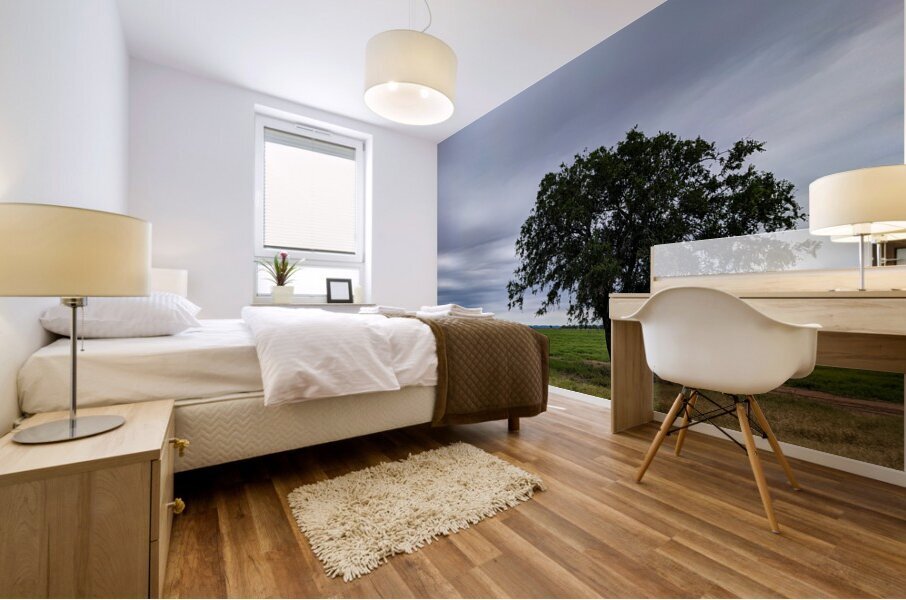 Lone Tree Mural print