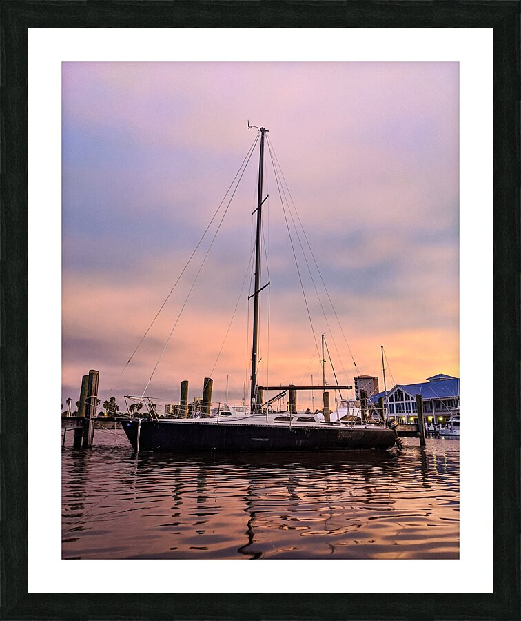 Sail Boat Picture Frame print