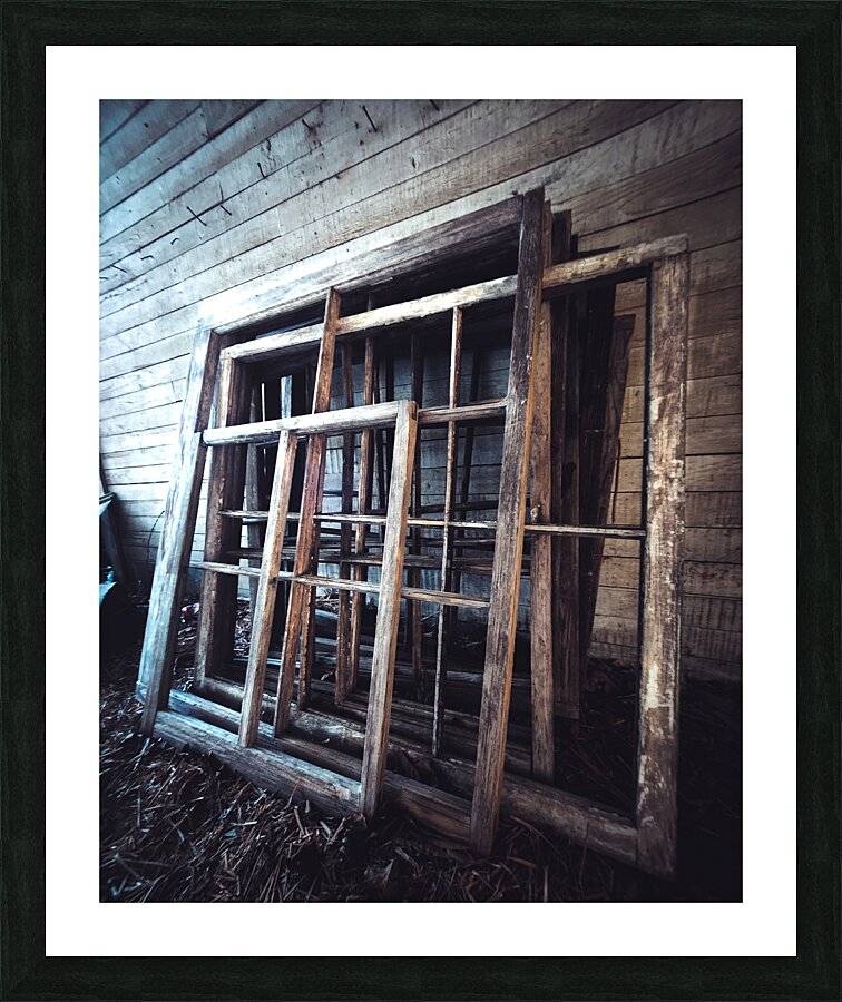 Window in Time Picture Frame print