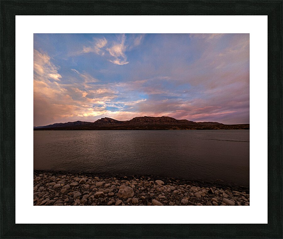 Caballo Lake Picture Frame print