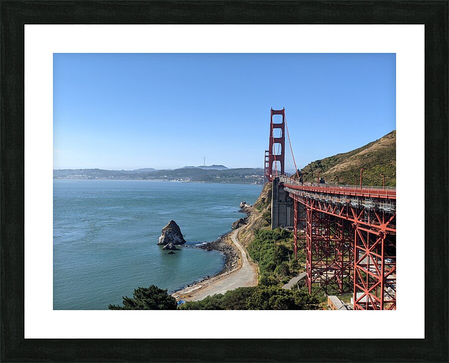 Golden Gate Bridge Picture Frame print