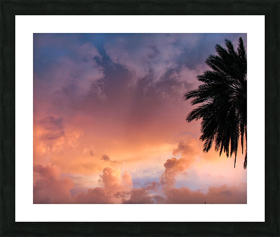 Daytona Beach Sunset Picture Frame print