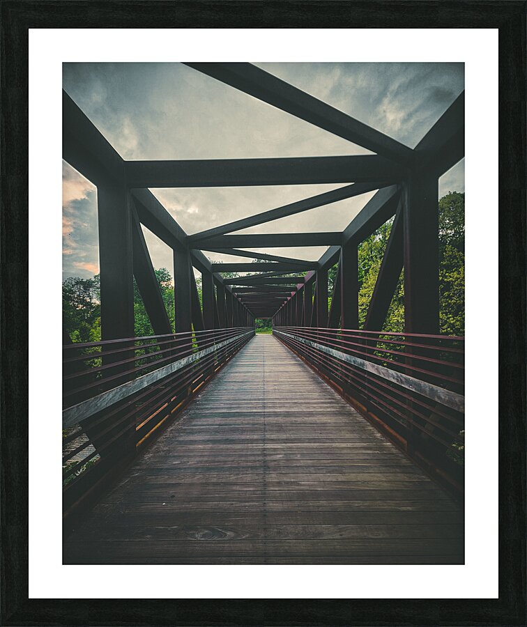Bridge Picture Frame print