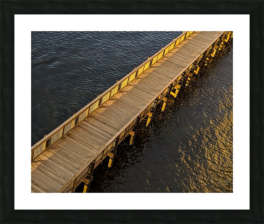 Dock Picture Frame print