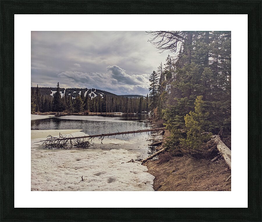 Snowy Colorado Picture Frame print