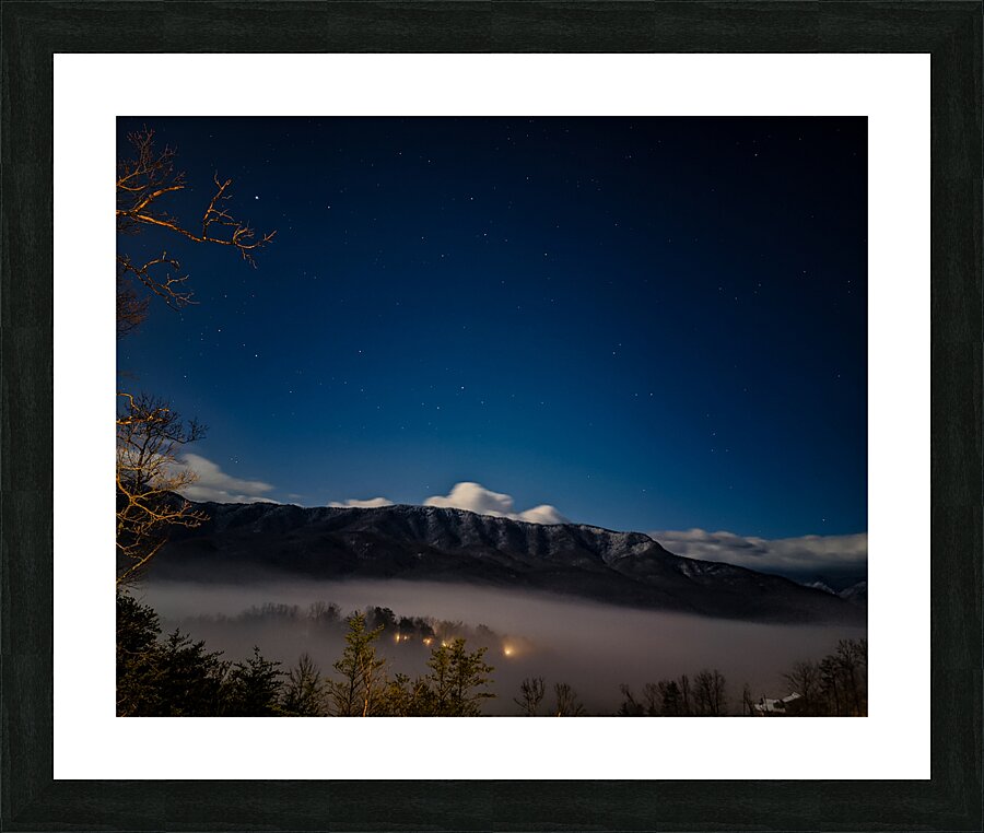 Tennessee at night Picture Frame print