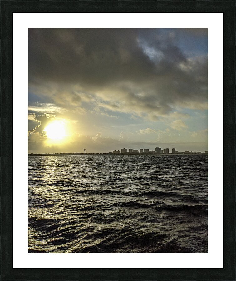 Intercostal Sunrise Picture Frame print