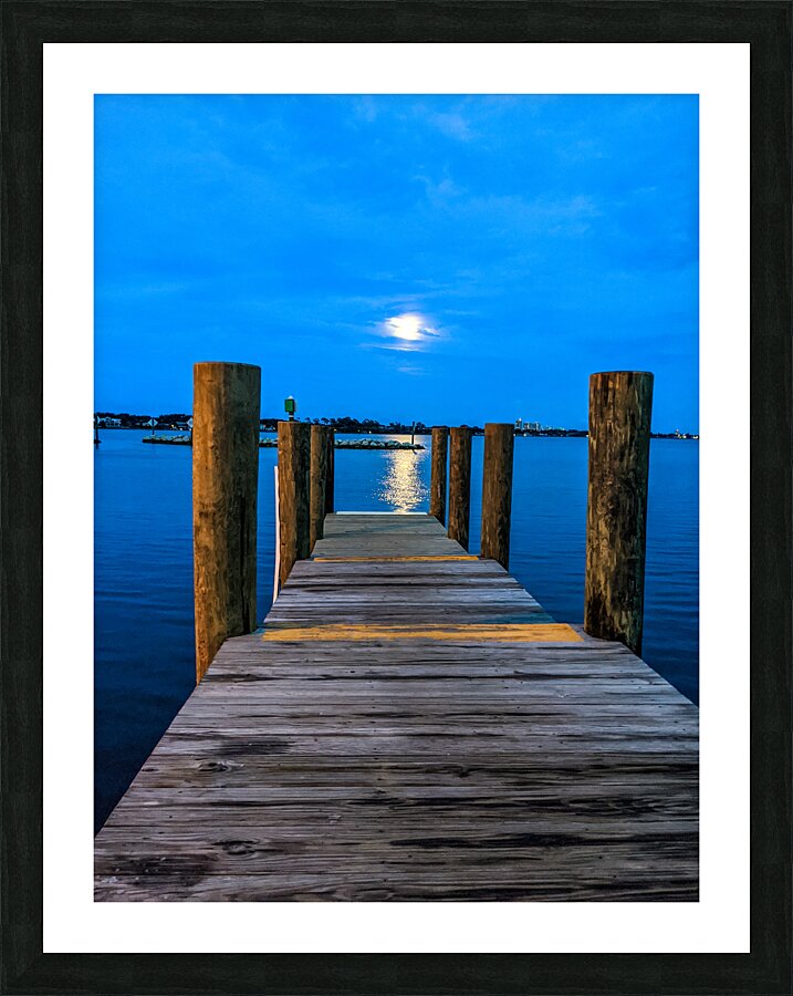 Dock Picture Frame print