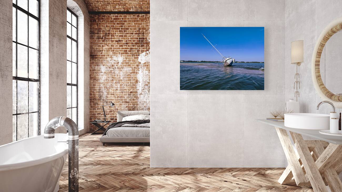 sinking boat Reproduction