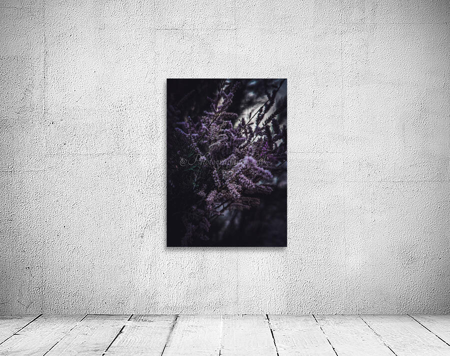 Purple Flowers Wall Preview