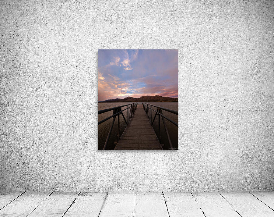 Caballo Lake Dock Wall Preview