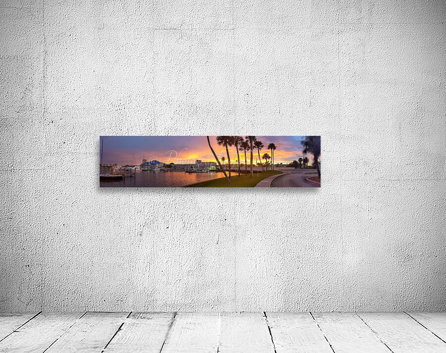 Panoramic Sunset Wall Preview