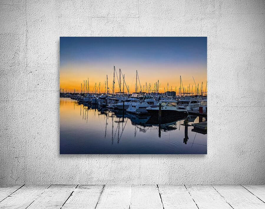 Marina Sunrise Wall Preview