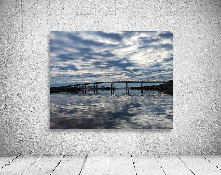 reflection bridge Wall Preview