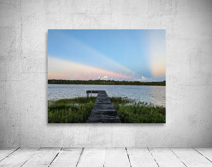 Sun Shadow on Dock Wall Preview