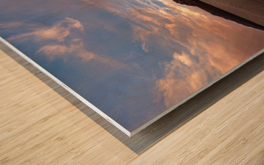 Caballo Lake Wood print