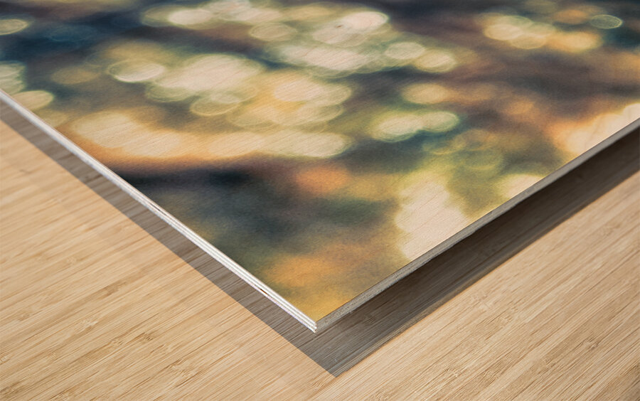 Beautified Slime Wood print