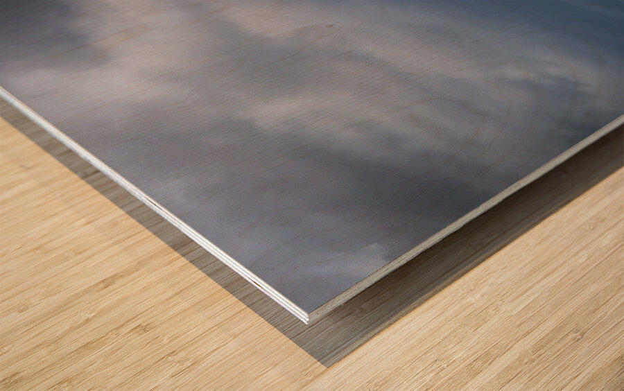 Stormy Sky Wood print