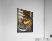 Golden Acrylic Print