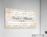 Our Song Acrylic Print