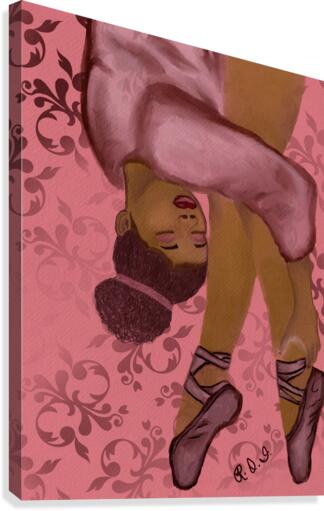 On Pointe Canvas Print