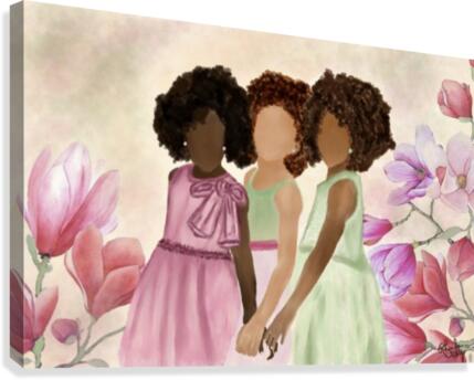 Sister Love Canvas Print
