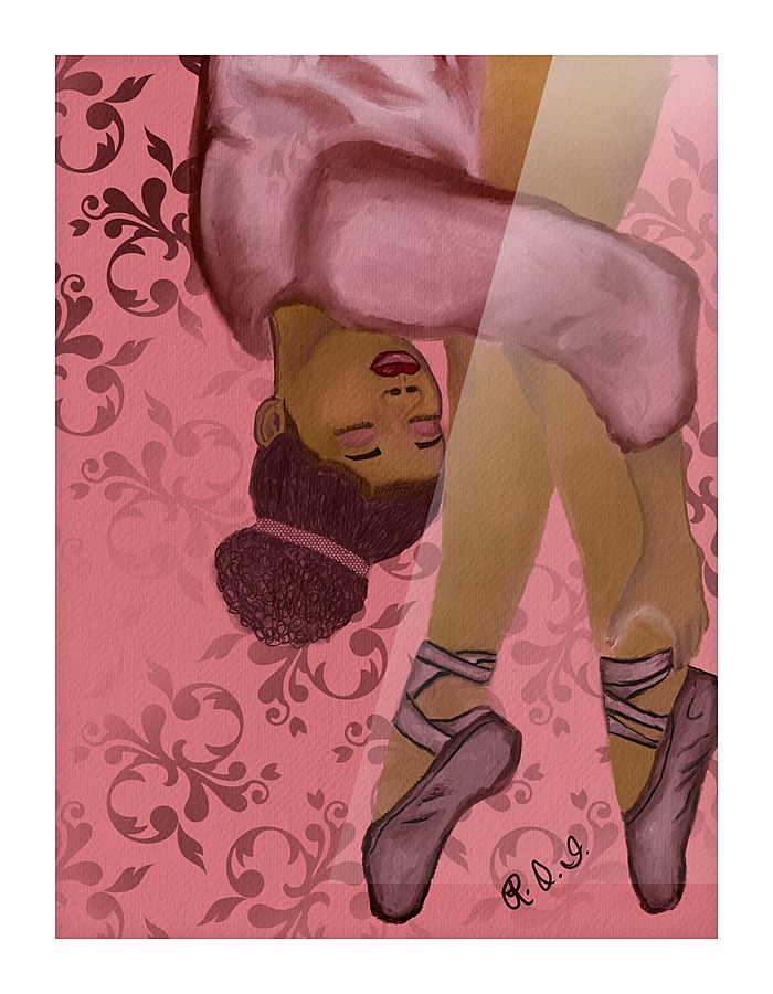 On Pointe Picture Frame print