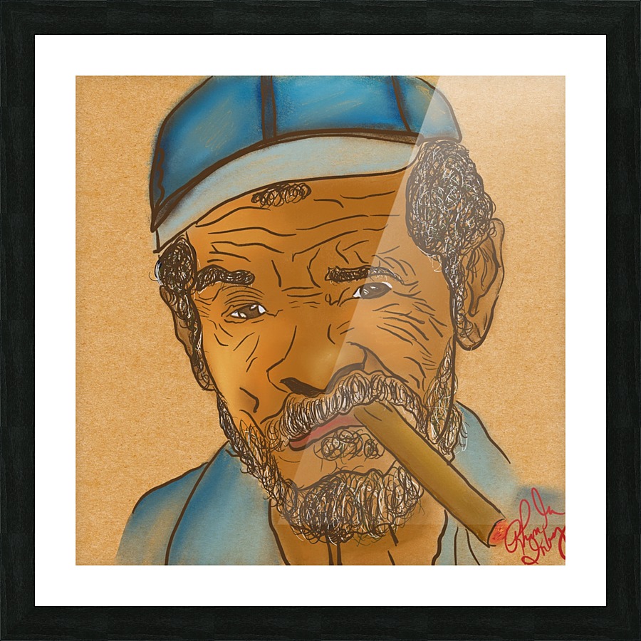 Cigar Picture Frame print