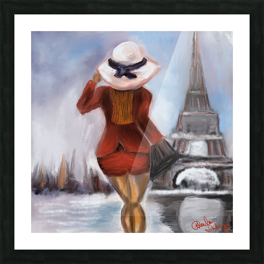 Bon Voyage Picture Frame print