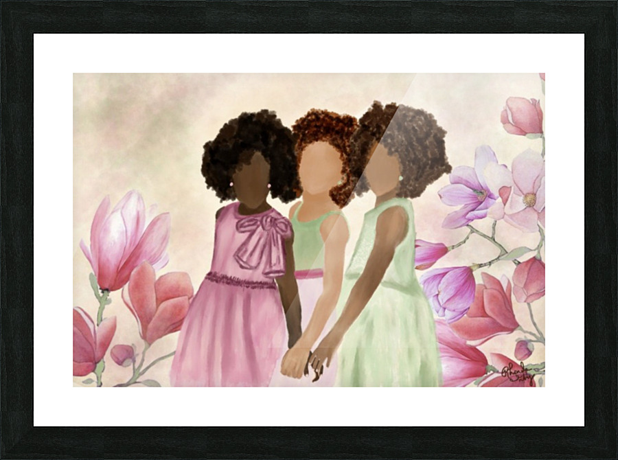 Sister Love Picture Frame print