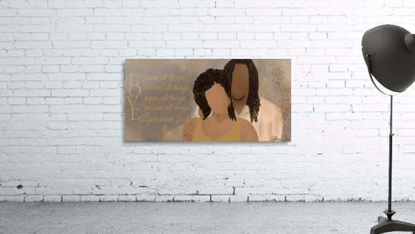 Love Never Fails Wall Preview