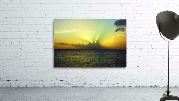 Caribbean Sunset Wall Preview