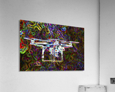 Colorful Quad Copter Acrylic Print