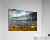 Lightning over canyon Acrylic Print