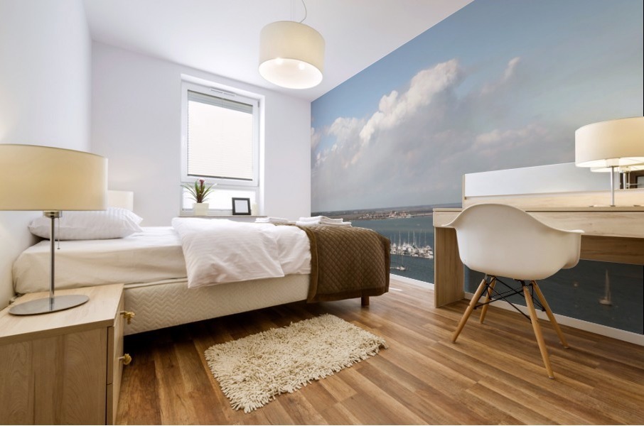 Ocean Marina Mural print