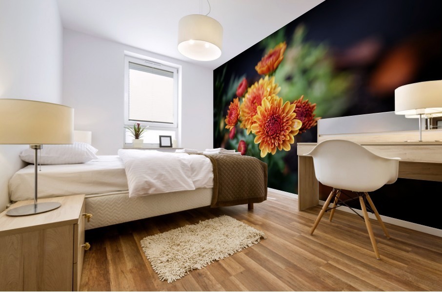 Mums Mural print
