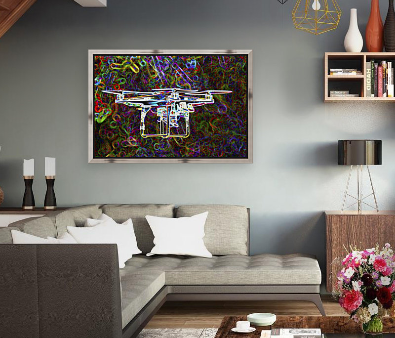 Colorful Quad Copter Reproduction