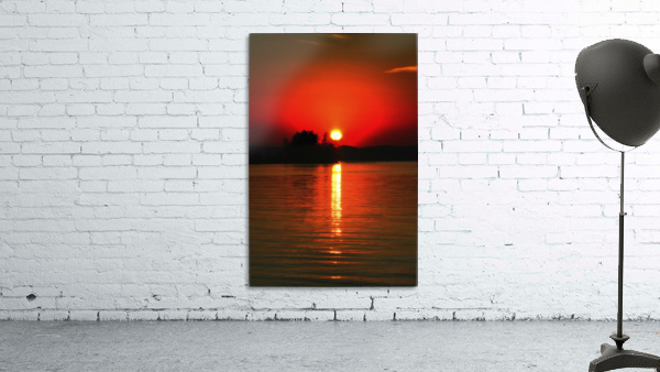 Sunset on Lake Wall Preview