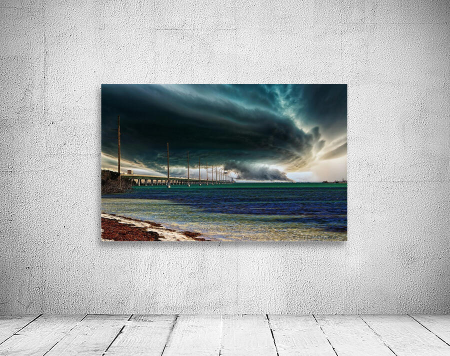 Storm clouds over Bridge Wall Preview