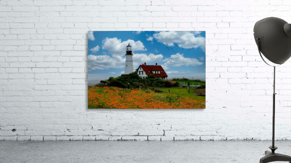 Maine Lighthouse Wall Preview