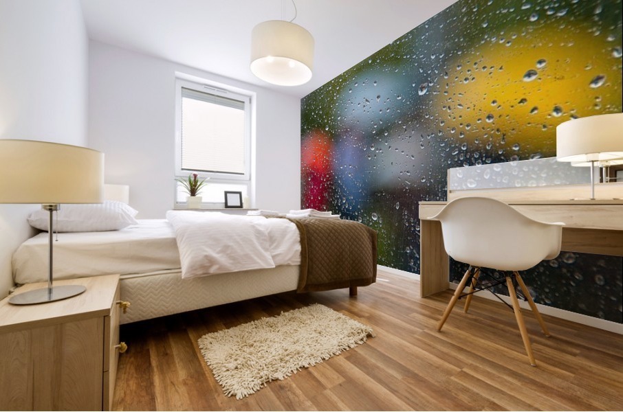 Summer Rain Mural print