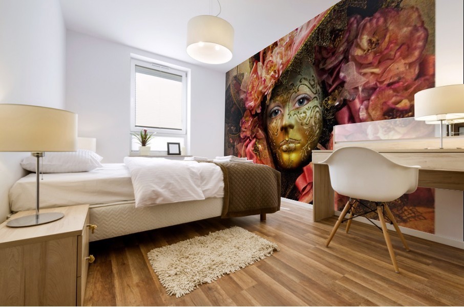 Venetian Mask Mural print