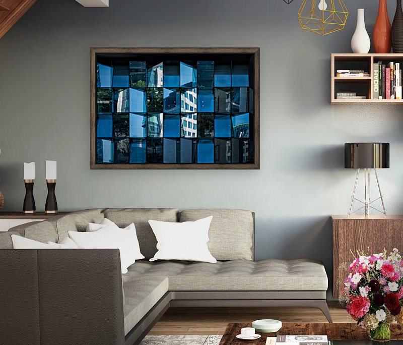 Blue Mirrors Reproduction