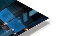 Blue Mirrors HD Metal print