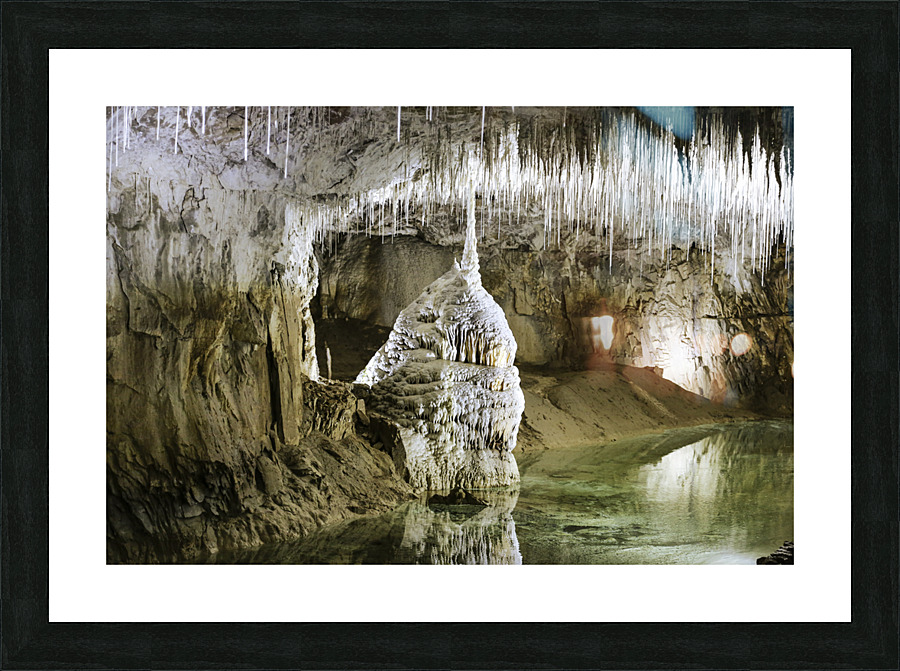 Choranche Cave Picture Frame print