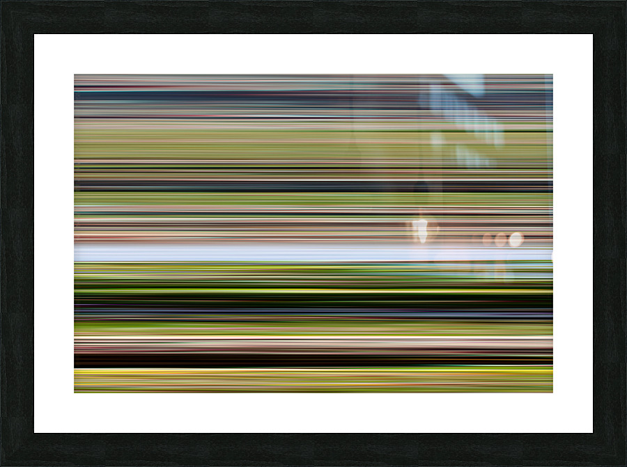 Stripe 101 Picture Frame print