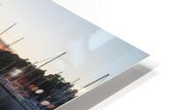 Sunset in harbour HD Metal print